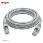 پچ کورد شبکه لگراند CAT5e U/UTP دو متری طوسی مدل 051637 با کانکتور RJ45